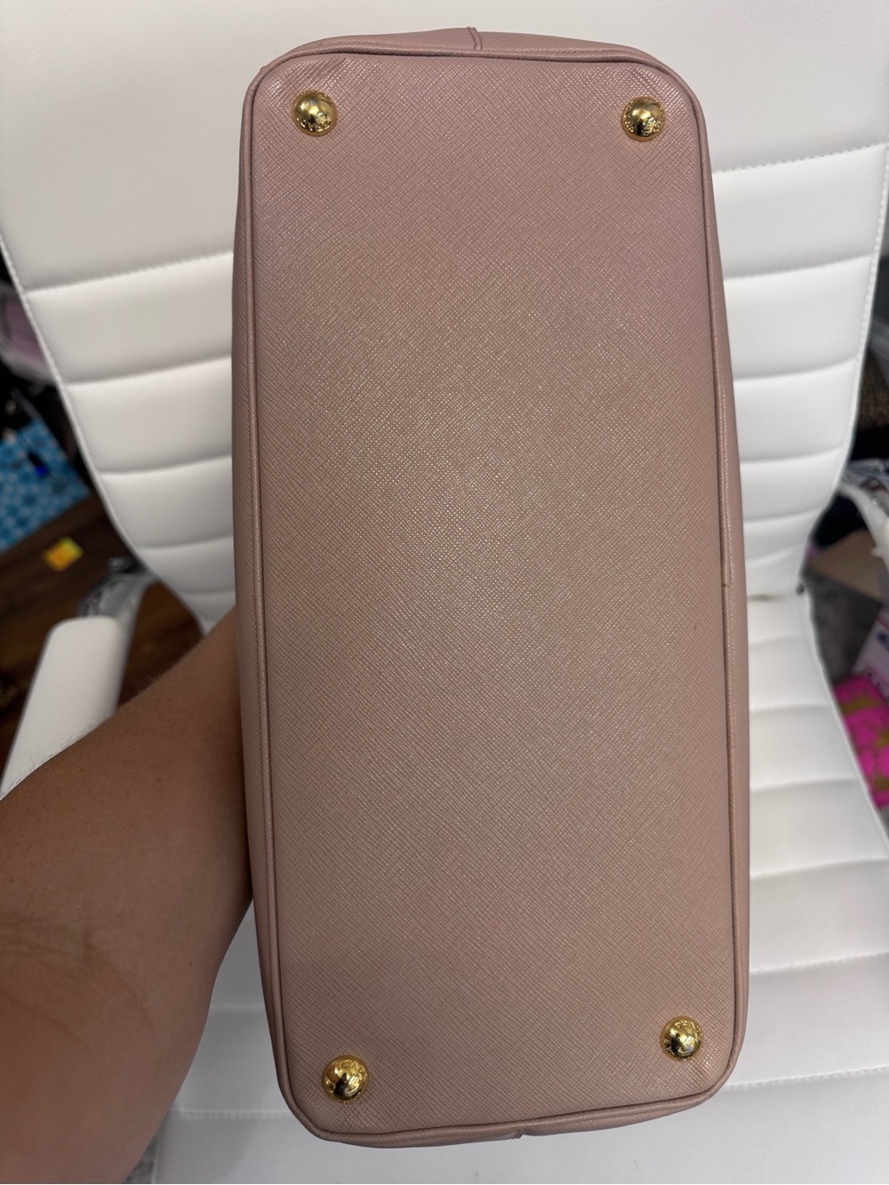 Prada Saffiano Galleria Tote in Dusty Rose - Picture 5 of 14